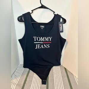 NWT Tommy Hilfiger Tommy Jeans Body Suit Leotard Size Large